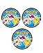 Pokemon Dessert Plates for 24 Guests by Party Supplies by BirthdayExpress