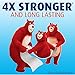 Charmin Ultra Strong Flushable Mega Toilet Paper, Our Longest Lasting Bathroom Tissue - 8 SUPER MEGA FAMILY ROLLS – 352, 2-Ply Sheets, Per Roll - 2,784 Sheets In Total