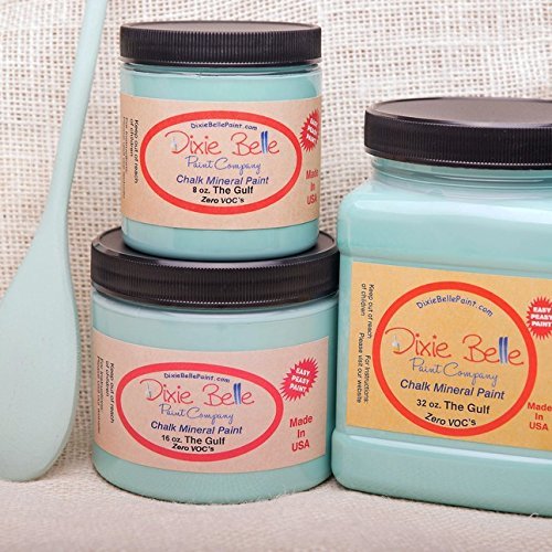 Dixie Belle Paint Company Chalk Finish Furniture Paint (The Gulf) (16oz)
