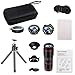 Phone Camera Lens, Best Keiyi 15X iPhone Camera Telephoto Lens kit Double Regulation Lens Attachment with Tripod and Universal Clip Compatible with iPhone X/XS/XS Max/XR/8/7 Plus Samsung Android Phone