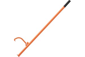 VEVOR Cant Hook Tool, 59 in, Heavy Duty Steel Log Roller, Log Lifter Timber Jack for Max 32" Dia Logs, Forestry Logging Tools
