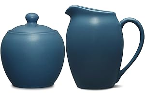 Noritake Colorwave Blue Sugar & Creamer Set