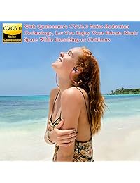 Elecder U8i - Auriculares inalámbricos deportivos con Bluetooth, impermeables, IPX7, con micrófono, para correr, entrenamiento, cancelación de ruido, para teléfono móvil