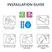 Samsung Galaxy S9 Screen Protector, EcoPestuGo Anti-Scratch High Definition Bubble Free Anti-fingerprint Tempered Glass Screen Protector for Samsung Galaxy S9