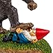 BigMouth Inc Sasquatch The Gnome Wrecker Garden Statue, Outdoor Lawn & Yard Creature Figurine Sculpture Decorations, Funny Housewarming Gag Gift