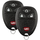 Discount Keyless Replacement Keyless Entry Remote Key Fob Car Compatible with OUC60270, 15913421 (2 Pack)