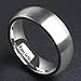 King Will Basic 5MM/7MM Titanium Ring Brushed/Matte Comfort Fit Wedding Band for Men (7MM, 10.5)