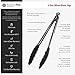 StarPack Basic Silicone Kitchen Tongs for Cooking Set (9