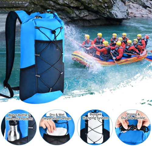 Waterproof Floating Dry Bag Backpack 20L Lightweight Kayak Insulated