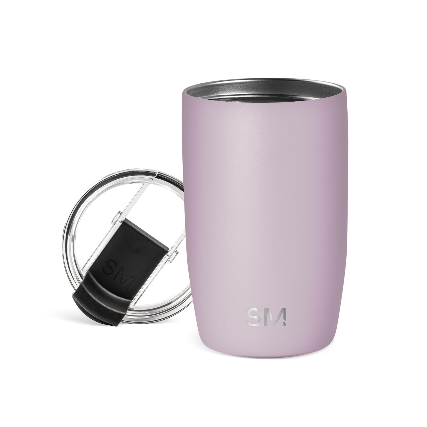 Simple Modern Travel Coffee Mug Tumbler with Flip Lid | Insulated Stainless Steel Iced Coffee Cup | Gifts for Women & Men | Voyager Collection | 350ml | Lavender Mist — image 1