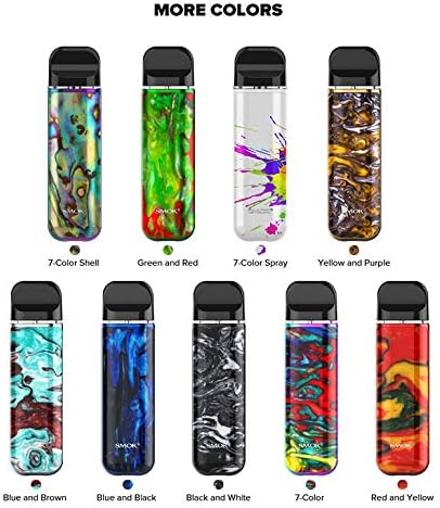 Genuine Smok Novo 2 Black White Resin 2ml 800mah Battery