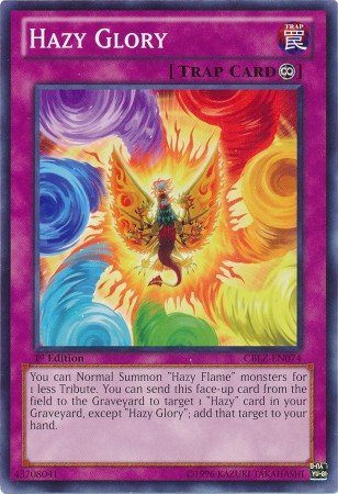 Yu-Gi-Oh! - Hazy Glory (CBLZ-EN074) - Cosmo Blazer - 1st Edition - Common