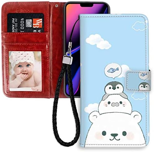iPhone 11 Pro Max Polar Bear Phone Wallet Case 6.5 Version Faddish