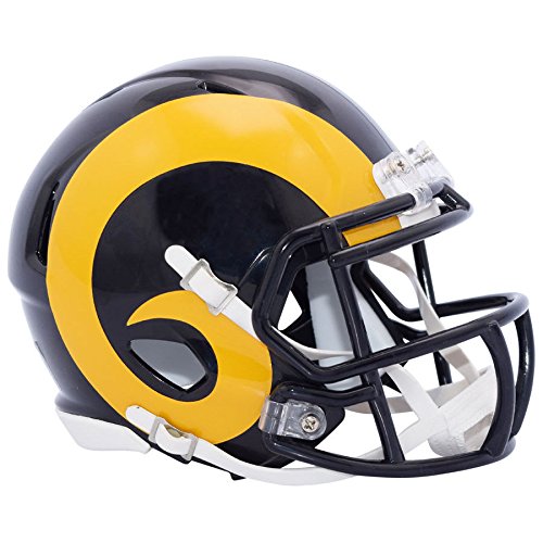 Riddell LA Rams Color Rush Officially Licensed Speed Full Size Replica Football Helmet