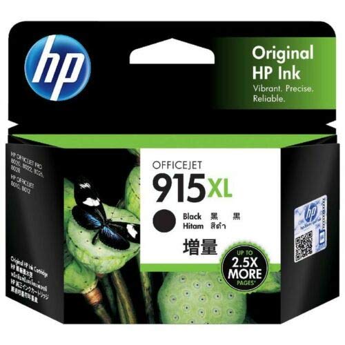 ヒューレット・パッカード(HP) HP 915XL 純正インクカートリッジ ブラック 黒 増量 3YM22AA【国内正規品】商品画像