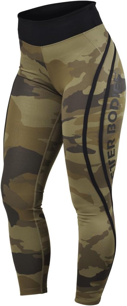 Better Bodies Camo Athletic Active Long Tights Leggings