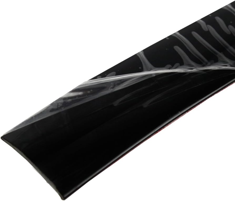 5ft 30MM Universal Gloss Black Moulding Trim Car Body Protect