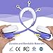 Wired Kids Headphones, VCOM Alien Monster Stereo Headsets Adjustable Music Earphones with 3.5mm Audio Jack & Volume Limited Hearing Protection, Birthday Present for Little Boys Girls Children(Purple)