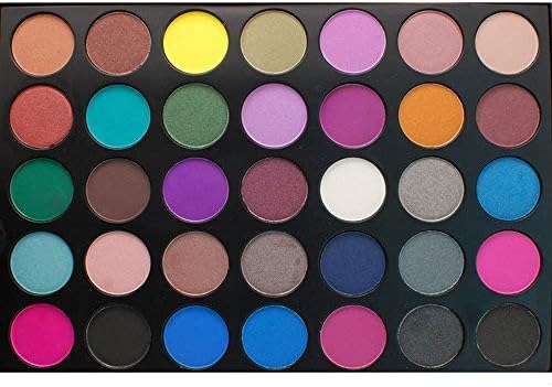 Professional 35 Colors Eyeshadow Palette Matte Shimmer Powder Smoky Waterproof Cosmetic Long Lasting Eye Shadow Makeup Set