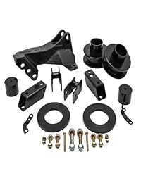 ReadyLift 66 2726 Kit de nivelación de 2.5 in con barra de pista soporte de reubicación para F250 F350 F450 Ford, 2011 2018