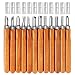 Gimars Upgrade 12 Set SK5 Carbon Steel Wood Carving Tools Knife Kit - Kids & Beginners with Reusable pouch primary