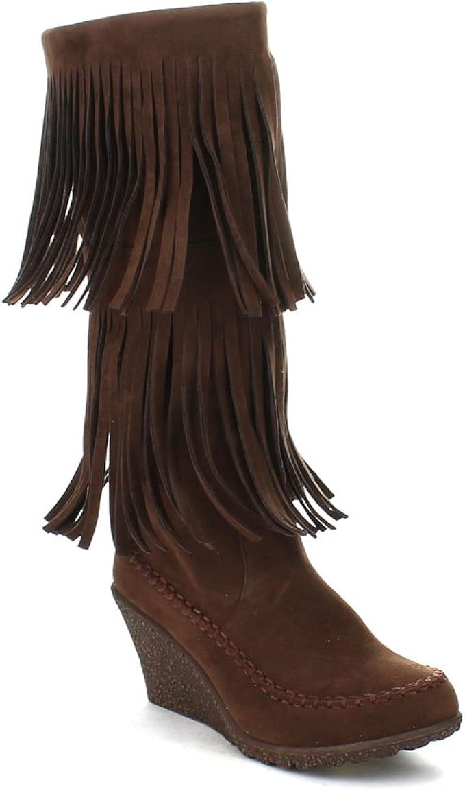 moccasin style boots