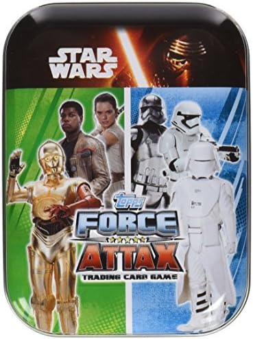 Topps Star Wars Force Attax Tin - Includes Special Limited Edition Card (1 x random shipped) by Force Attax