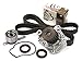 Evergreen TBK224WPT2 Compatible With Honda Del Sol SL 1.6L D16Y5 D16Y8 Timing Belt Kit Water Pump