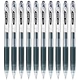 Pilot Juice 07 Retractable Gel Ink Pen (LJU-10F), Fine Point, 0.7mm, Black Ink, Set of 10