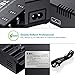 EBL iQucik Battery Charger for Li-ion 26650 18650 IMR/LiFePO4/Ni-MH/Ni-Cd AA AAA C Rechargeable Batteries