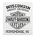 Harley-Davidson Men's Shirt, Willie G Skull Long Sleeve Tee, White 30296646 (XL)