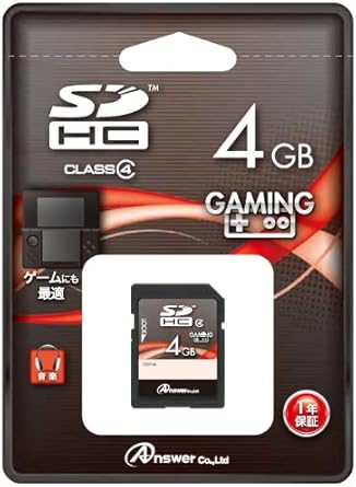 Amazon Co Jp Sdカード4gb Class 4 Sdhc Wii 3ds対応 Pc