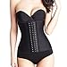 Long Torso Waist Trainer for Women Lower Belly Fat Waist Cincher Seamless Underbust Breathable Girdle Waist Trimmer Hourglass Body Shaper Black