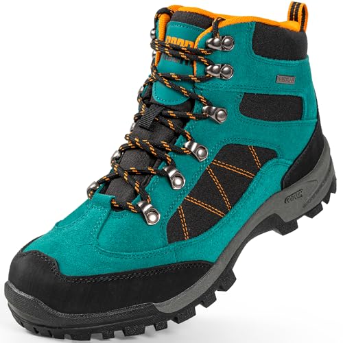 R CORD Hiking Boots Women Hiking Shoes Backpacking Boots Breathable Non-slip Durable Hiking Boot for Women Outdoors Blue Size 8 at Amazon