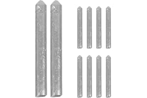 TEHAUX Low Temperature Welding Rods 10 Pcs Universal Welding Repair Tool for Metals Plastics Ceramics 3.07In Multipurpose Sti