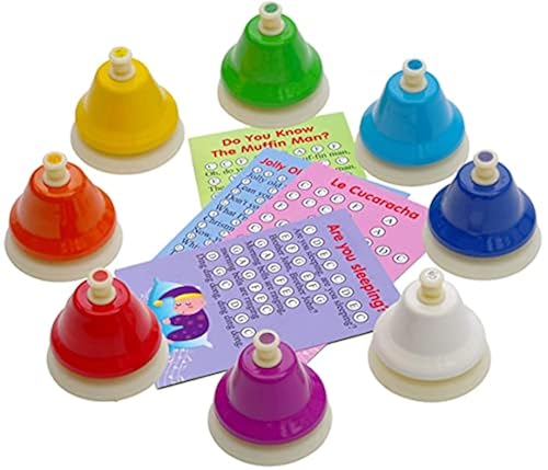 8-note Color Desk Bell Set - 21 Songs - Easy Sheet Music in Kenya ...