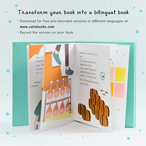 Cali's Books Jack and The Beanstalk Recordable Storybook for Children