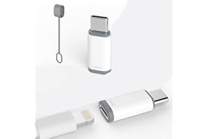 4 Pack Lightning to USB C Adapter for iPhone 15/16/17 Pro/17 Pro Max,for iPhone 17/16 Charger,17/16 Accessories,Fast Charging