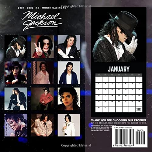 Calendrier 2023 Michael Jackson Michael Jackson Calendar 2022: Official Michael Jackson 2022 Calendar - Sep  2021 To Sep 2023 - Michael Jackson 18 Exclusive Photos To Decor Your Desk  ... Celebrity (Kalendar Calendario Calendrier): Dan, Michelle:  9798752886126: Amazon.com: Books