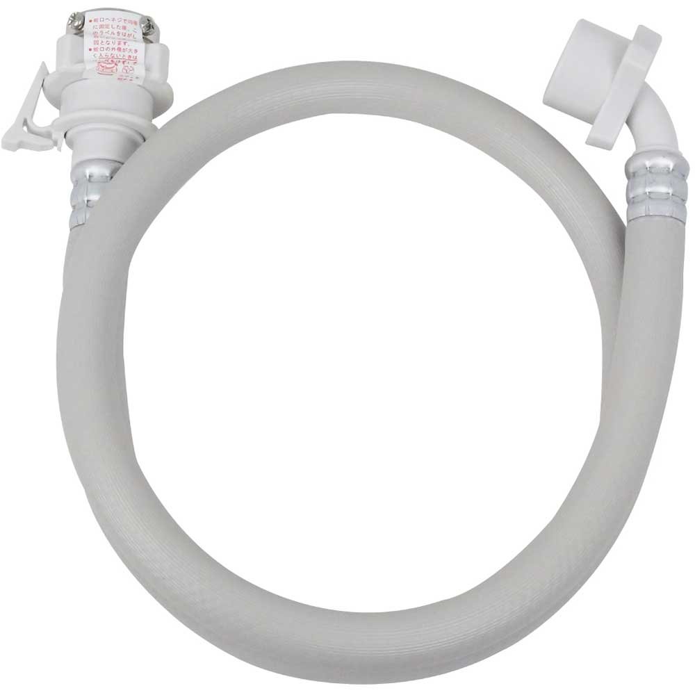 カクダイ 洗濯機用給水ホース1M 436-52X1000 436-52 白商品画像