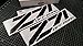 Z71 OFF ROAD Chevy Fender Decal Tailgate Sticker 15" BLACKOUT