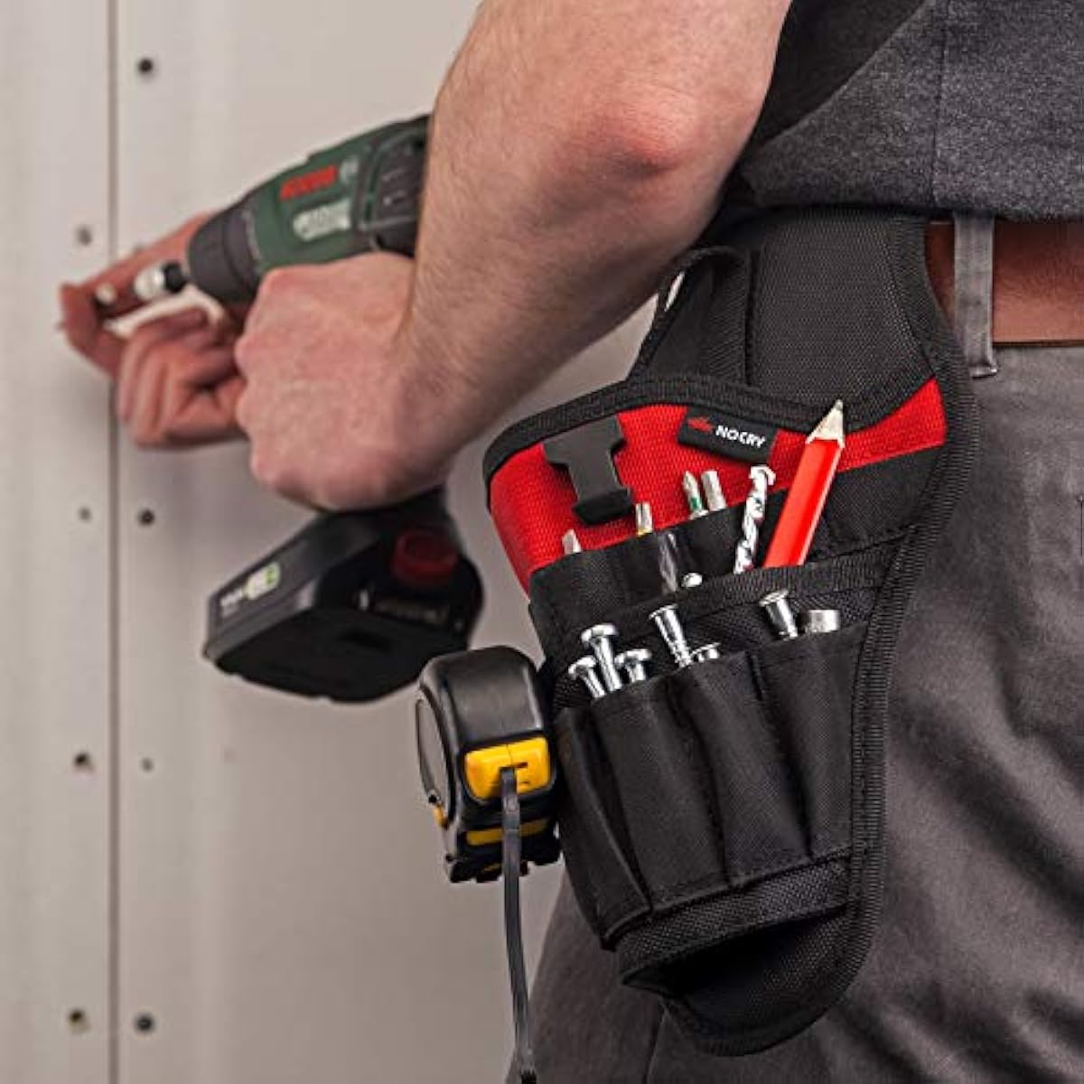 NoCry Left Handed Drill Holster Balanced Fit for Cordless TDrills