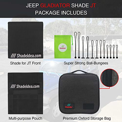 Shadeidea Sunshade for Jeep Gladiator JT (2018Current) 4 Door Top Sun