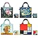 LOQI Museum3 Collection Pouch, Set of 4 Reusable Bags