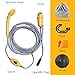 Wolfwill 12 Volt Portable Automobile Shower w/ 2m Hose & Adjustable Hook & 4m Car Charger Power Cable - Camping Hiking Pet Bath Car Washing Personal Shower