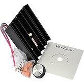 KB Electronics Model KBWC-110K (UR) Variable Speed Fan Control, Wall Mount, Rated 10.0 Amps @ 120 VAC for use with Shaded Pole and PSC Motors