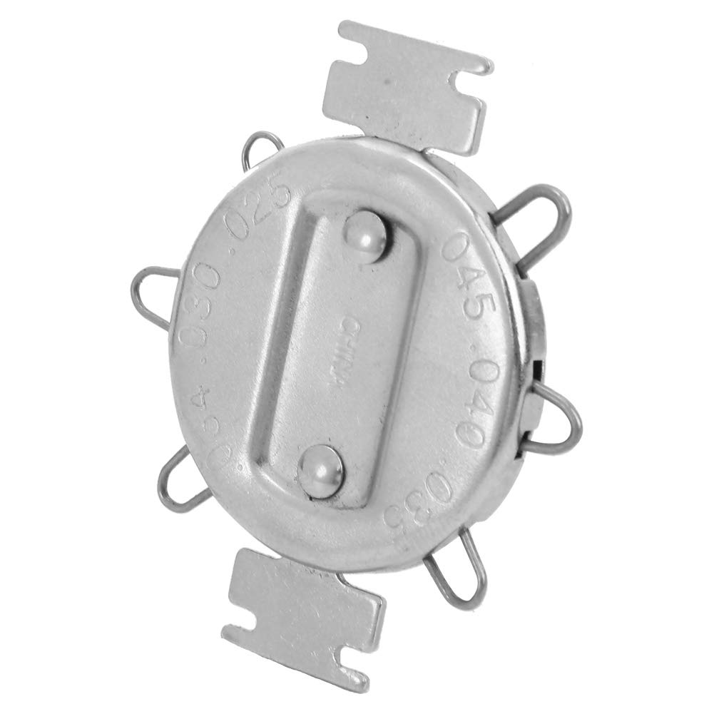 Spark Plug Gap Gauge Metric Inch Gapper Feeler Gap Clearance Gauge Small Adjustment Tool Metal Wire Spark Plug Measuring Tool Scaled