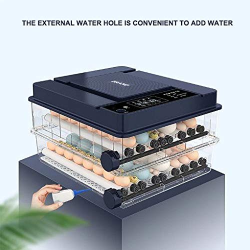 JHKGY Züchter Digitaler Inkubatoren,Geflügel Brutmaschine,Mit Temperaturregelung,Eier Inkubator,Mit Vollautomatischer… – Bild 8