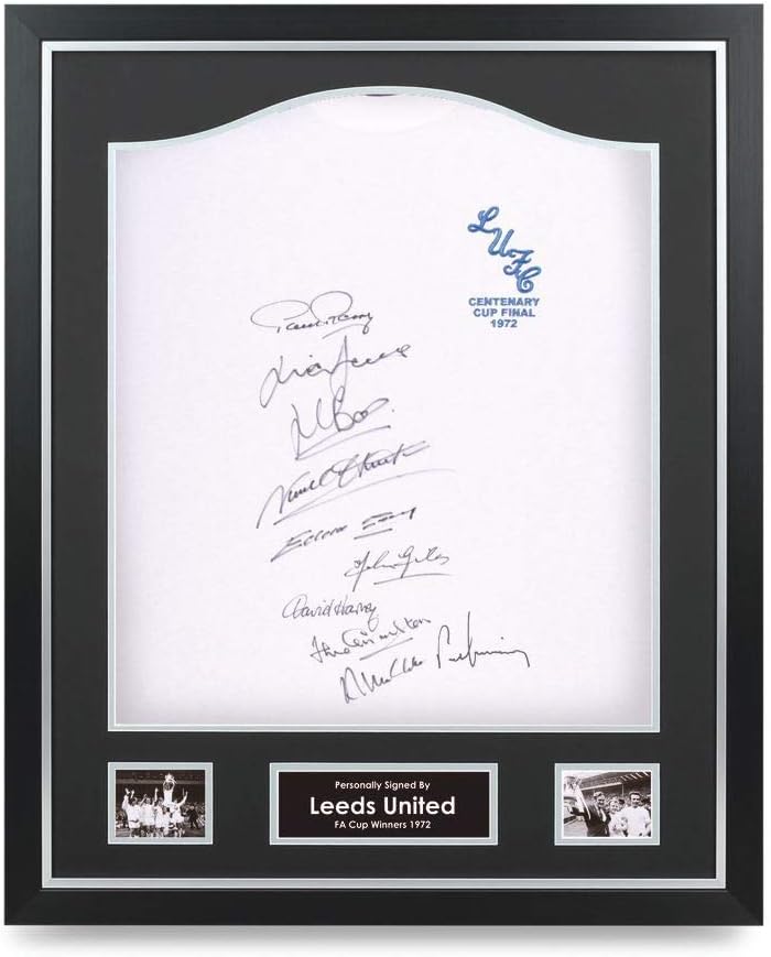 leeds united 1972 signed shirt