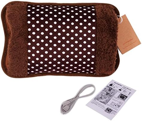 Shopeleven Hot Water Bag Heating Pad of Fur & Velvet (Multi Color)